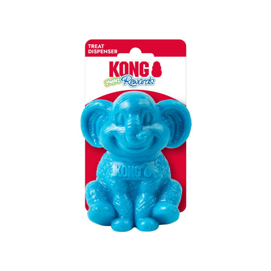 KONG Rewards Zoolooz Elephant Dog Toy MD
