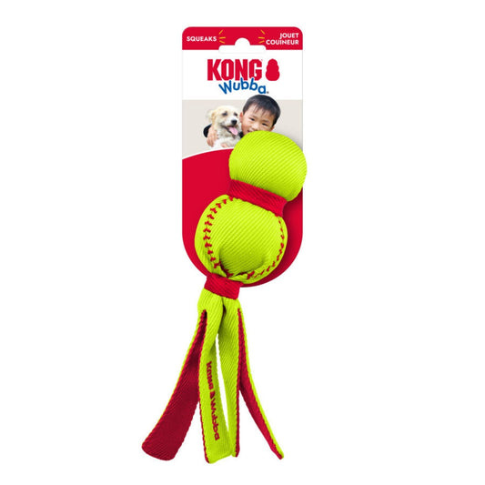 KONG Wubba Sport Dog Toy Softball, 1ea/SM