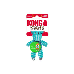 KONG Floppy Knots Hippo Dog Toy Blue, 1ea/XS