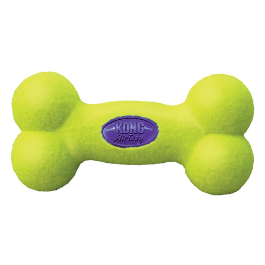 KONG AirDog Squeaking Tennis Bone Dog Toy Large