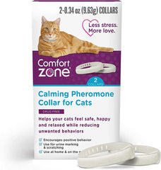Comfort Zone Comfort Zone Cat Calming Collar White, 1ea/2 pk