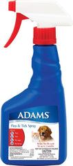 Adams Flea and Tick Spray for Cats and Dogs 16 ounces