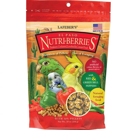 Lafeber's El Paso Nutri-Berries Small Bird Food 10oz