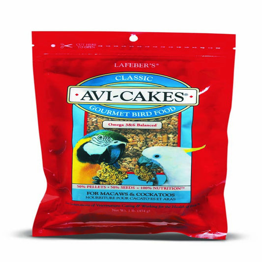Lafeber Company Classic Avi-Cakes Macaw-Cockatoo Treat 1 lb