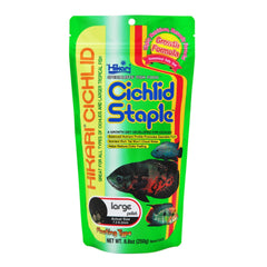 Hikari USA Cichlid Staple Pellets Fish Food 1ea/8.8 oz, LG