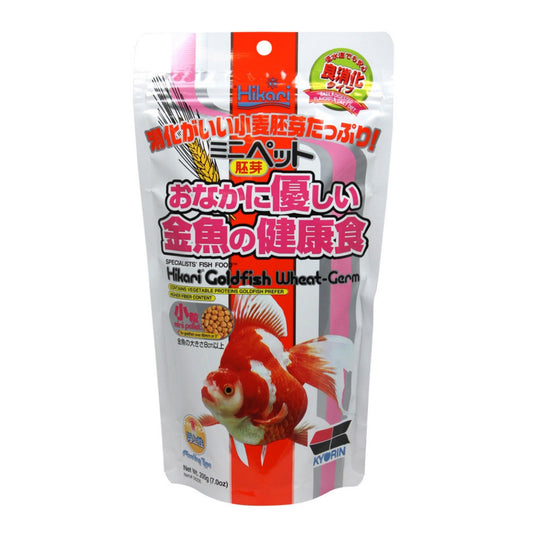 Hikari USA Goldfish WheatGerm Pellets Fish Food 1ea/7 oz, Mini
