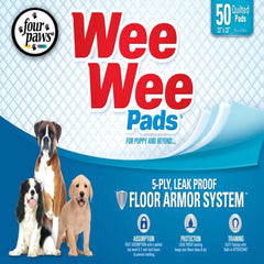 Four Paws Wee Wee Pads 50pk