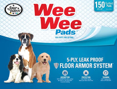 Four Paws Wee Wee Pads Bulk 150pk