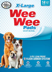 Four Paws Wee Wee Pads X-Large Pad 14pk