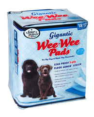 Four Paws Wee Wee Pads Gigantic 18pk
