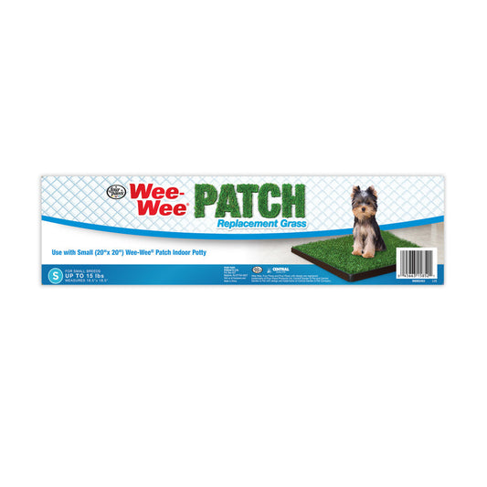 Four Paws WeeWee Dog Grass Replacement 1ea/19 in X 19 in 12 ct