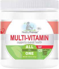 Four Paws Healthy Promise MultiVitamins For Cats Savory Chicken, 1ea/5.08 oz 120 ct
