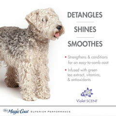 Four Paws Magic Coat Tangles Mats Detangling Dog Shampoo Violet, 1ea/16 oz 1 ct