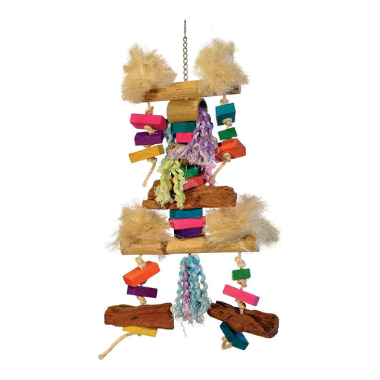 Prevue Fluff N Stuff Bird Toy Xl-13 x 4 x 29