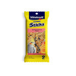 Vitakraft Crunch Sticks Apricot and Peach Flavor Cockatiel Treat 3.5 oz 2 Count