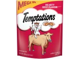 Temptations Hearty Beef Cat Treat 6.3 oz