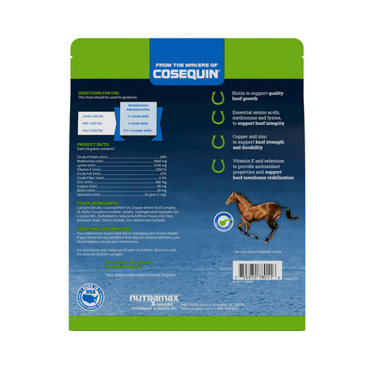 Cosequin Calxequin Pellets Daily Hoof Support for Horses, 1260 Grams