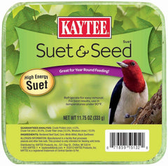 Kaytee Suet Seed High Energy Suet 1ea/11.75 oz