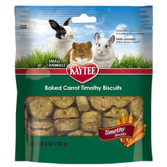 Kaytee Timothy Biscuits Baked Treat Carrot 1ea/4 oz