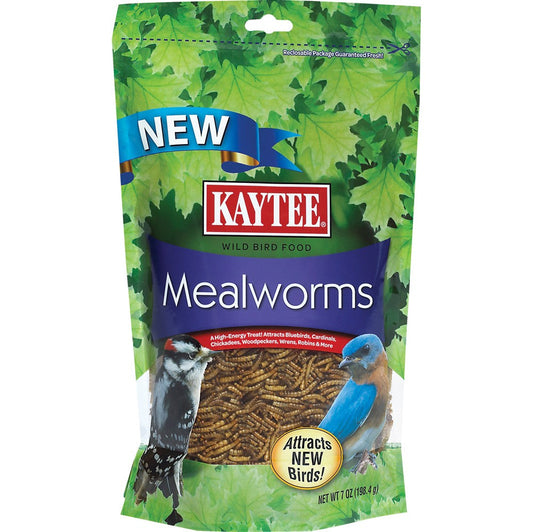 Kaytee Mealworm Food Pouch 7oz