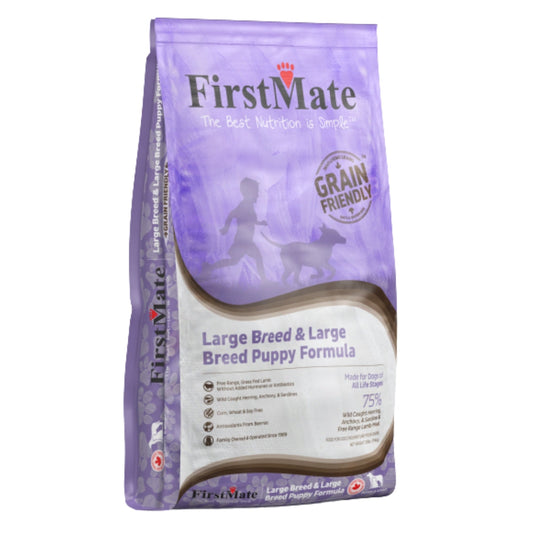 Firstmate Dog Grain Friendly Large Breed Puppy + Adult 25Lb.