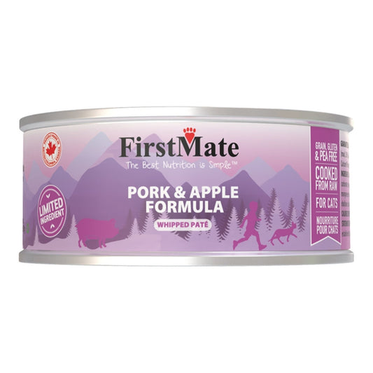 Firstmate Cat Limited Ingredient Grain Free Pork & Apple 3.2oz. (Case of 24)