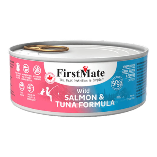 Firstmate Cat Wild Salmon & Tuna 5.5oz. (Case of 24)