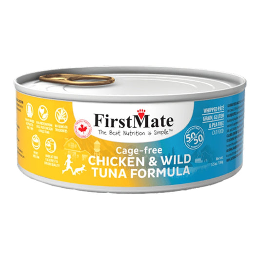 Firstmate Cat Chicken & Wild Tuna 5.5oz. (Case of 24)