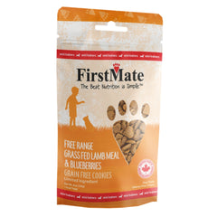 Firstmate Dog Limited Ingredient Grain Free Mini Lamb Blueberry Treat 8oz.