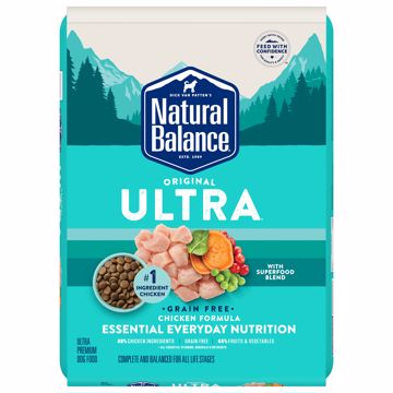 Natural Balance Pet Foods Ultra Grain Free Dry Dog Food Chicken 1ea/11 lb