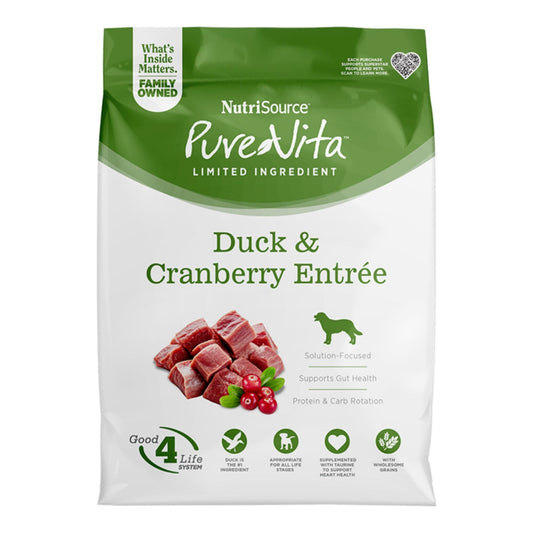 Pure Vita Dog Duck & Cranberry 4Lbs