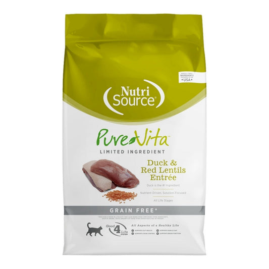 Pure Vita Cat Grain Free Duck & Red Lentils 4Lbs