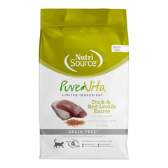 Pure Vita Cat Grain Free Duck & Red Lentils 12Lbs