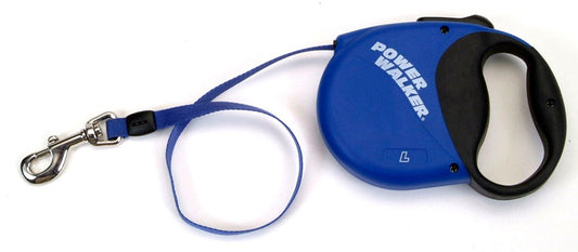 Coastal Retractable Dog Leash Blue, 1ea/16 ft, LG