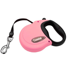 Coastal Retractable Dog Leash Pink, 1ea/16 ft, MD