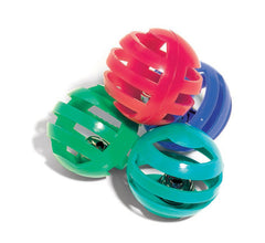Spot Slotted Balls Cat Toy 4pk