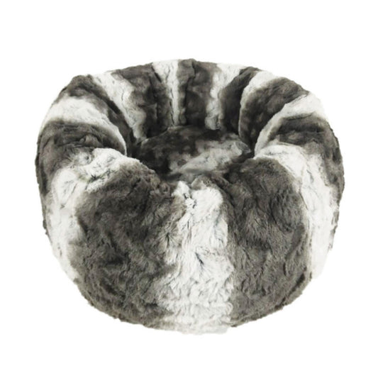 Ethical Pet Sleep Zone Faux Fur Round19? Dark Gray
