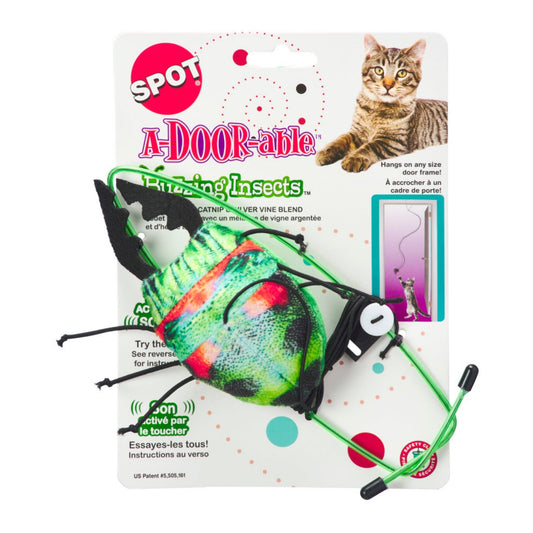 Spot Buzzing Insect A-door-able Cat Toy Assorted, 1ea/One Size