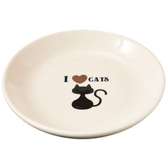 Spot I Love Cats Saucer 5in