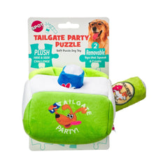 Spot Tailgate Party Puzzle Dog Toy 6in