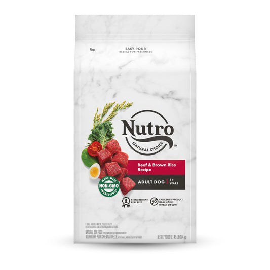 Nutro Products Wholesome Essentials Beef Dry Dog Food 4.5 Lb Default Title