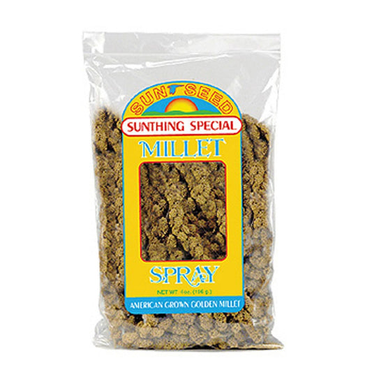 Sun Seed Golden Millet Spray Natural Bird Treat 1ea/4oz.