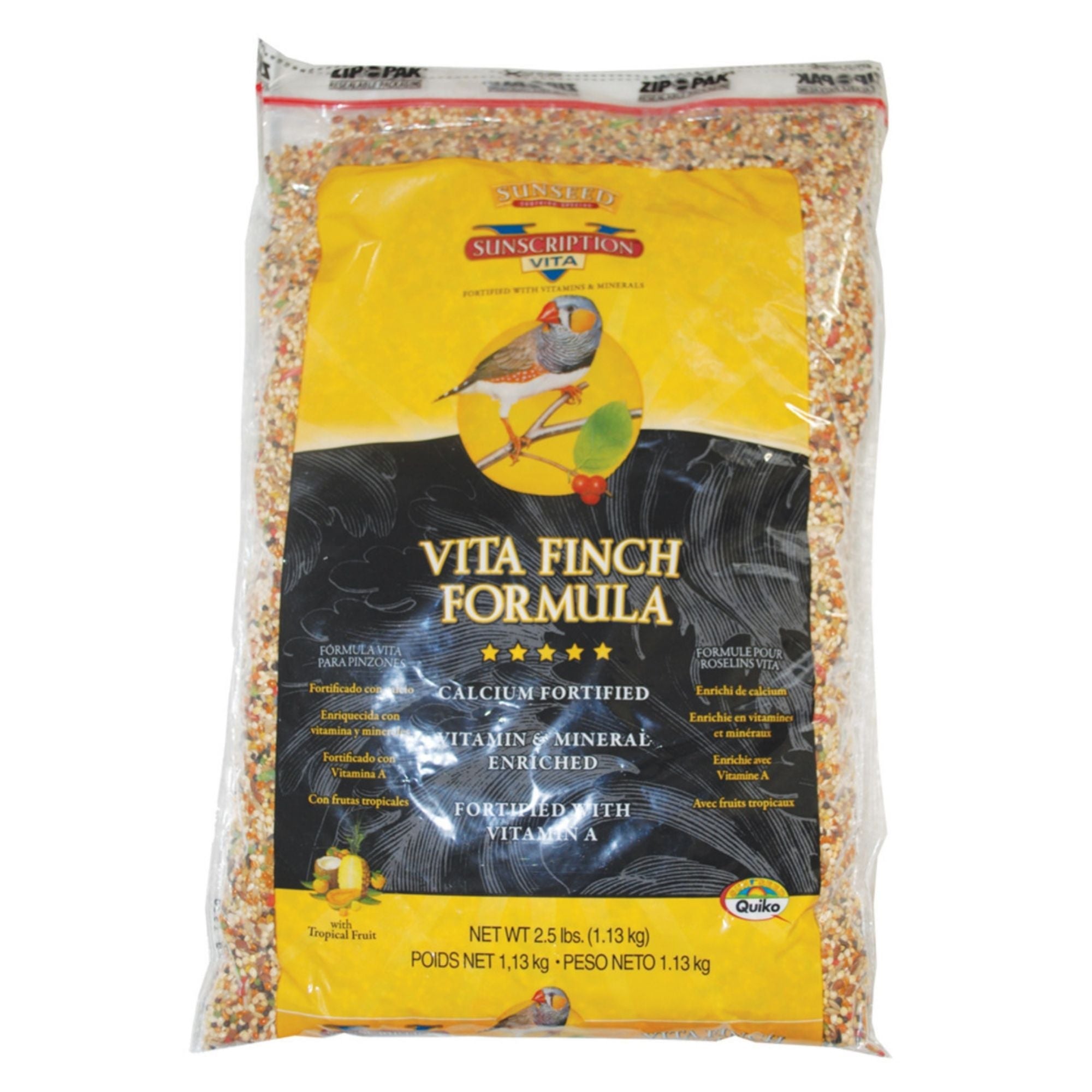 Sun Seed Vita Sunscription Finch Diet Bird Food 1ea/2.5 lb