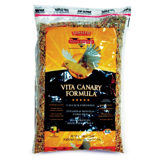 Sun Seed Vita Sunscription Canary Diet Bird Food 1ea/2.5 lb