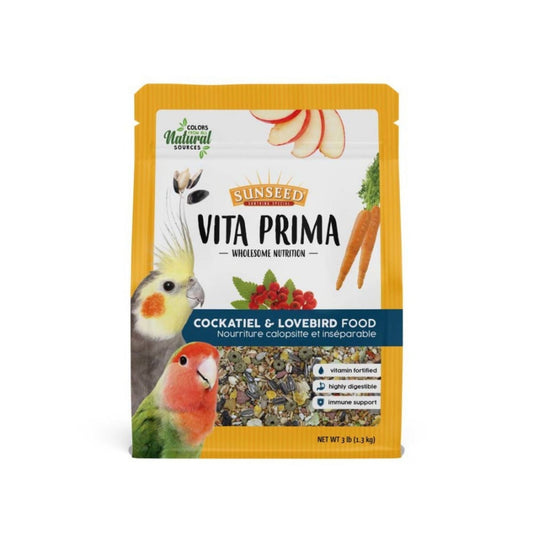 Sun Seed Vita Prima Cockatiel & Lovebird Bird Food 1ea/3 lb