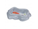 Zilla Durable Dishes Gray, 1ea/SMall