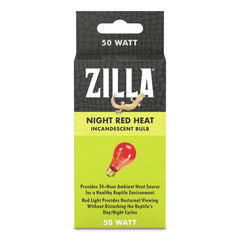 Zilla Incandescent Bulb Night Red, 1ea/50 W