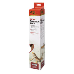 Zilla Reptile Terrarium Liner Brown, 1ea/10/20X gal