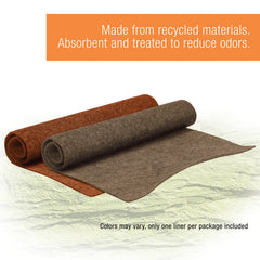 Zilla Reptile Terrarium Liner Brown, 1ea/10/20X gal