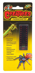Zoo Med Creatures Thermometer Black 1ea